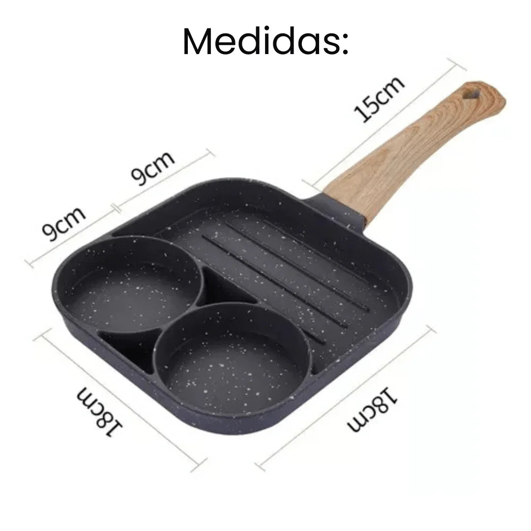 Frigideira Antiaderente 4 em 1