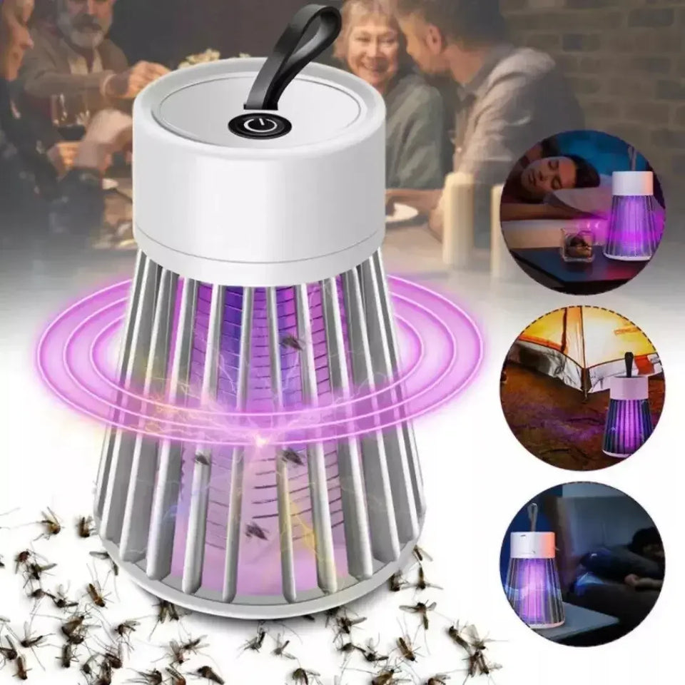 Lâmpada Elétrica Mata-Mosquitos Luz UV USB