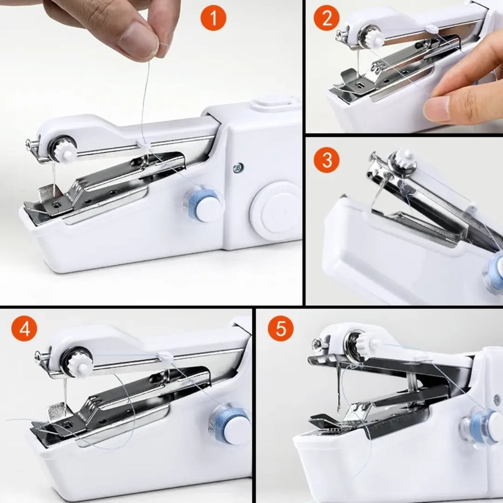 Mini Máquina de Costura Manual Portátil