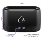 Umidificador Difusor de Aromas Lareira Aromaterapia
