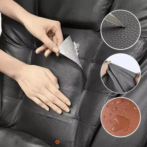 Couro Autoadesivo Ecológico para Revestimento e Reparo