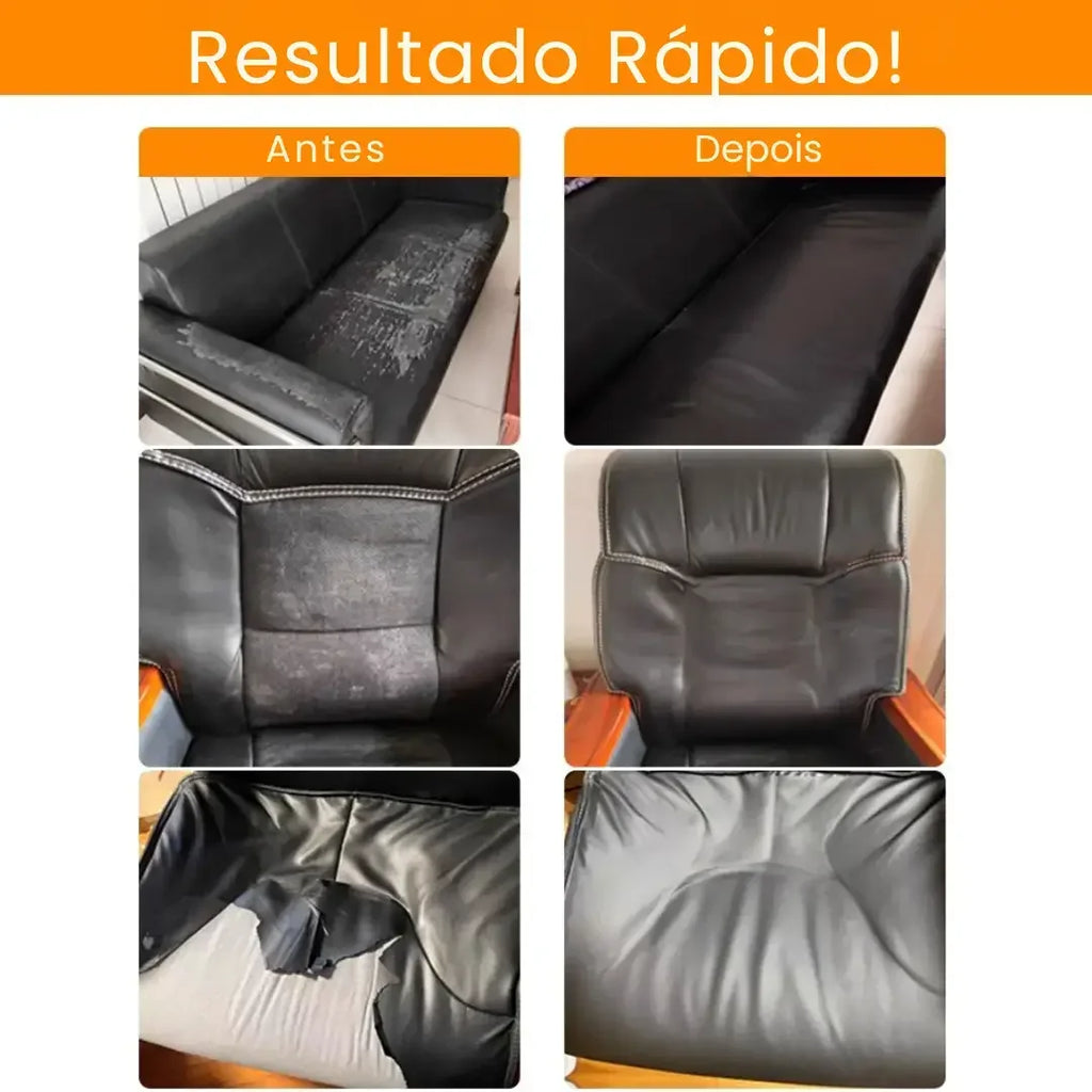 Couro Autoadesivo Ecológico para Revestimento e Reparo