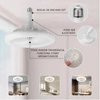 Luminária Ventilador de Teto com Controle Remoto