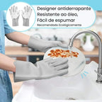 Luva de Limpeza em Silicone Multiuso
