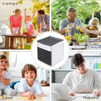 Mini Ar Condicionado Climatizador Portátil USB