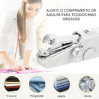 Mini Máquina de Costura Manual Portátil