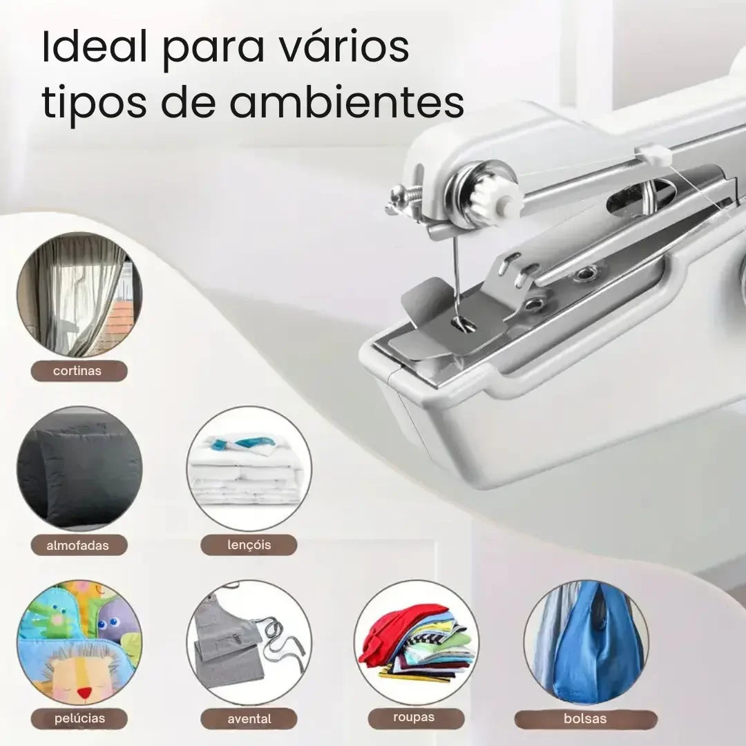 Mini Máquina de Costura Manual Portátil