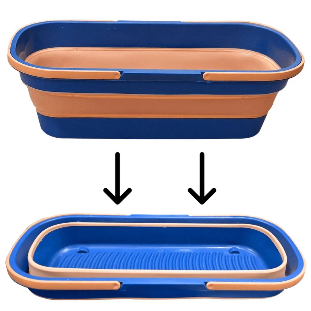 Mop de Limpeza Flat Slim 360º + Balde Retrátil