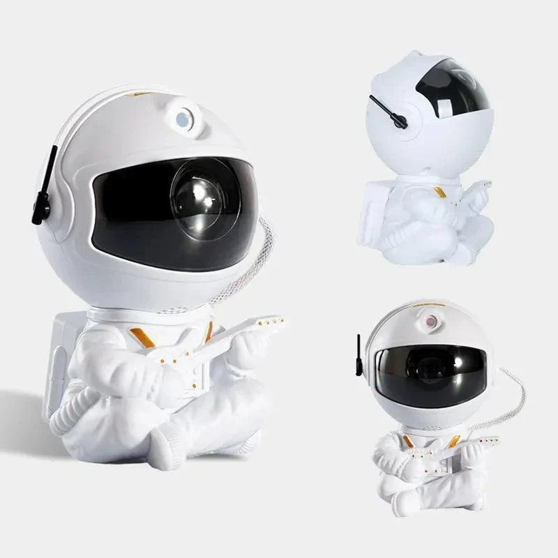 Luminária Astronauta Projetor de Galáxia Led