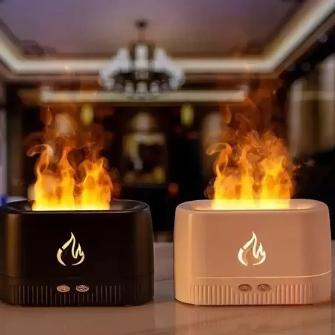 Umidificador Difusor de Aromas Lareira Aromaterapia